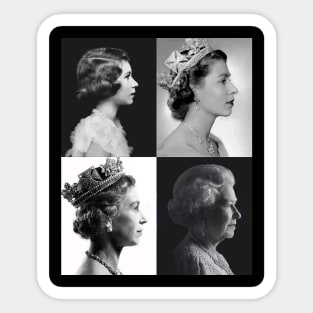 Queen Elizabeth II Tribute Sticker